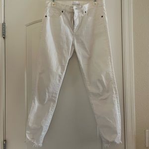 White LOFT jeans. Worn once!